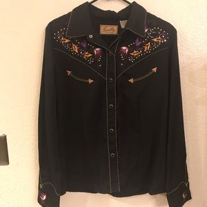Ladies Scully western shirt size L